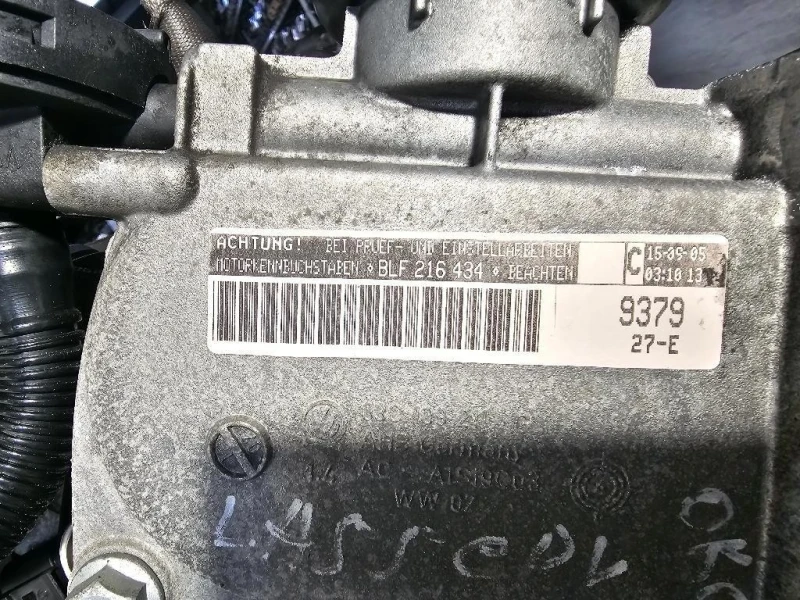 Motore Completo BLF 116 CV Volkswagen GOLF PLUS I 2004