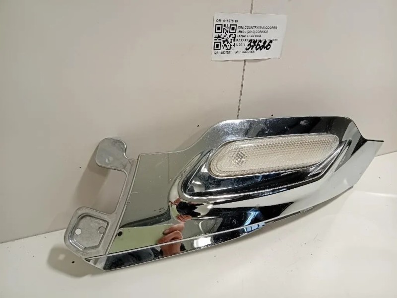 Cornice Fanale Freccia Parafango ANT DX 616979 10 Mini Countryman Cooper R60 2010