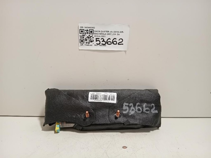 Air-bag Sedile ANT DX 34244026D Dacia Duster II 2018