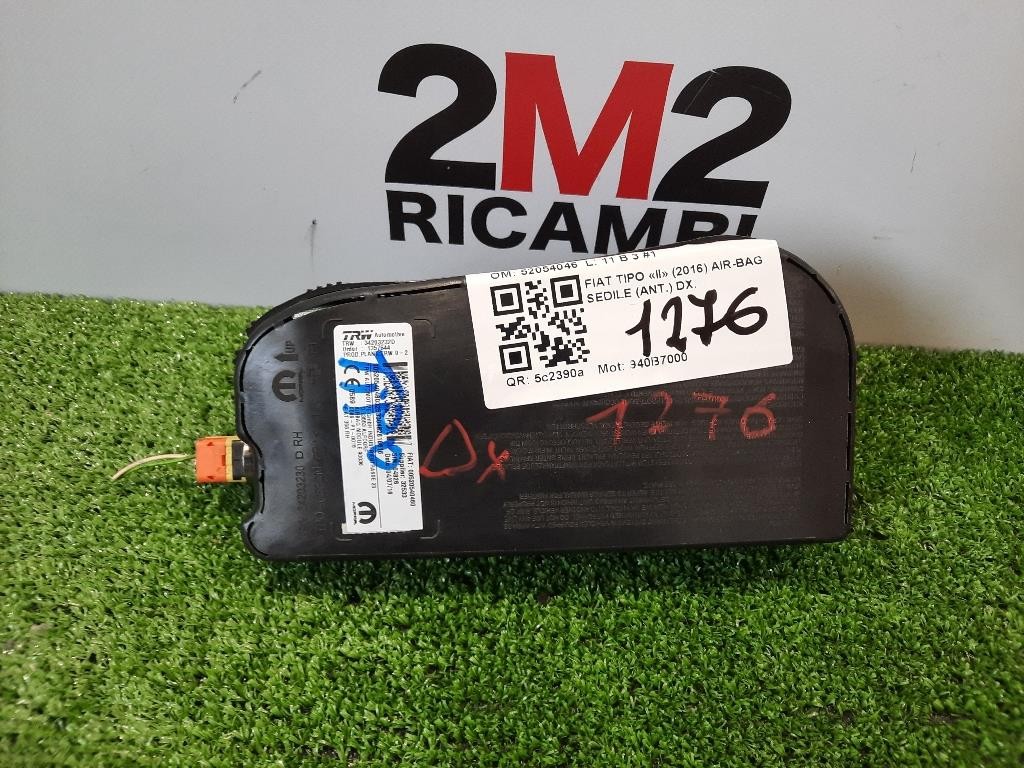 Air-bag Sedile ANT DX 52054046 Fiat TIPO II 2016