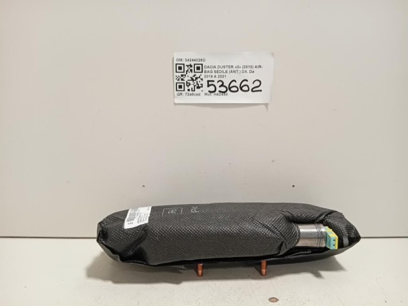 Air-bag Sedile ANT DX 34244026D Dacia Duster II 2018