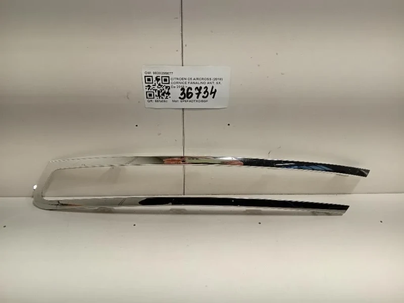 Cornice Fanalino ANT SX 9820295677 Citroen C5 Aircross 2018