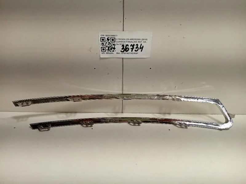 Cornice Fanalino ANT SX 9820295677 Citroen C5 Aircross 2018