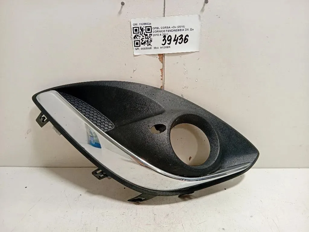 Cornice Fendinebbia DX 13286025 Opel Corsa D 2010