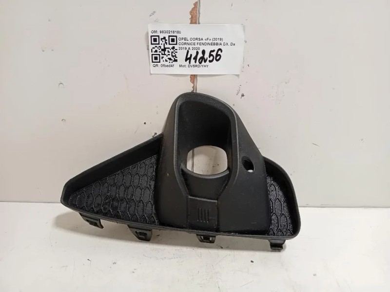 Cornice Fendinebbia DX 9830218180 Opel Corsa F 2019