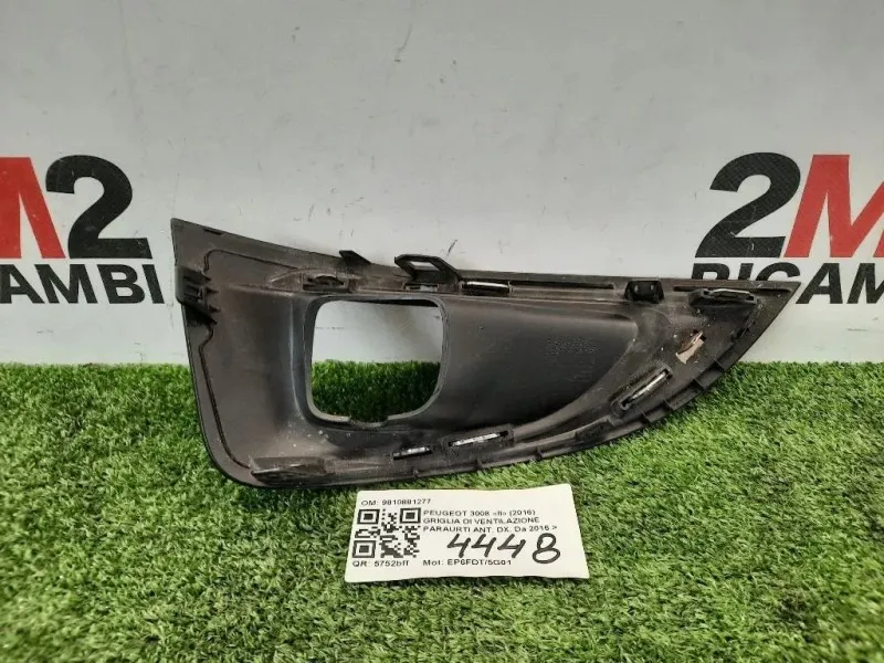 Cornice Fendinebbia DX 9810881277 DX DESTRO ANT Peugeot 3008 II 2016