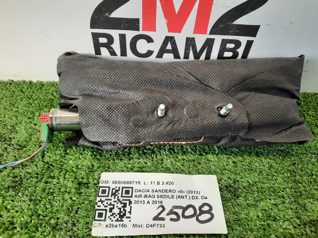 Air-bag Sedile ANT DX 985H06871R Dacia Sandero II 2013