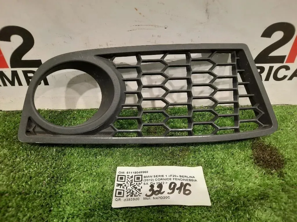 Cornice Fendinebbia SX 51118048968 Bmw Serie 1 F20 Berlina 2012