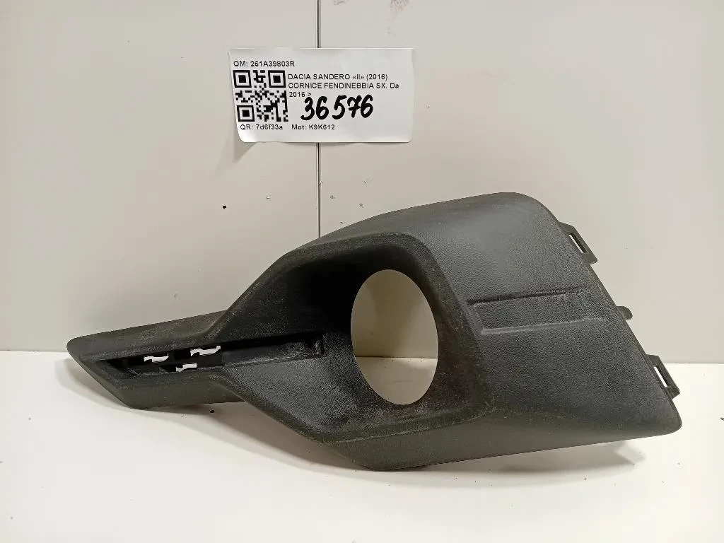 Cornice Fendinebbia SX 261A39803R Dacia Sandero II 2016