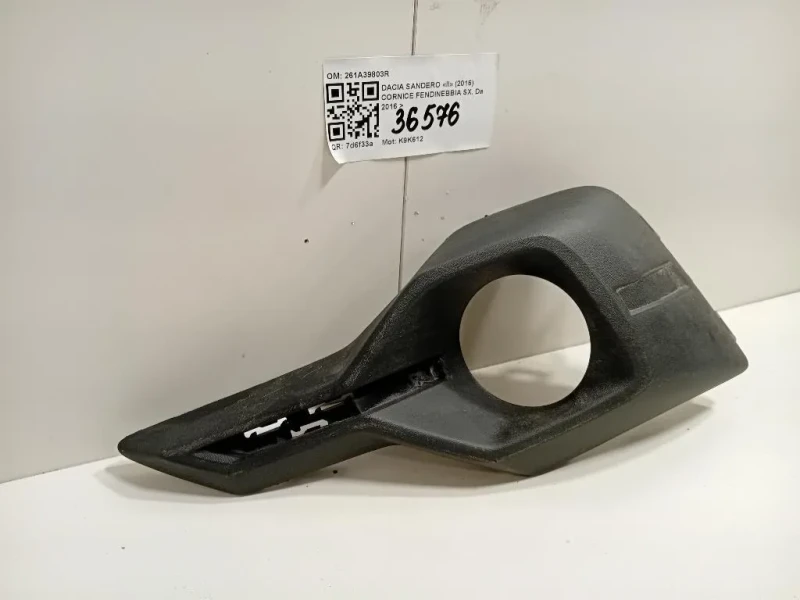 Cornice Fendinebbia SX 261A39803R Dacia Sandero II 2016