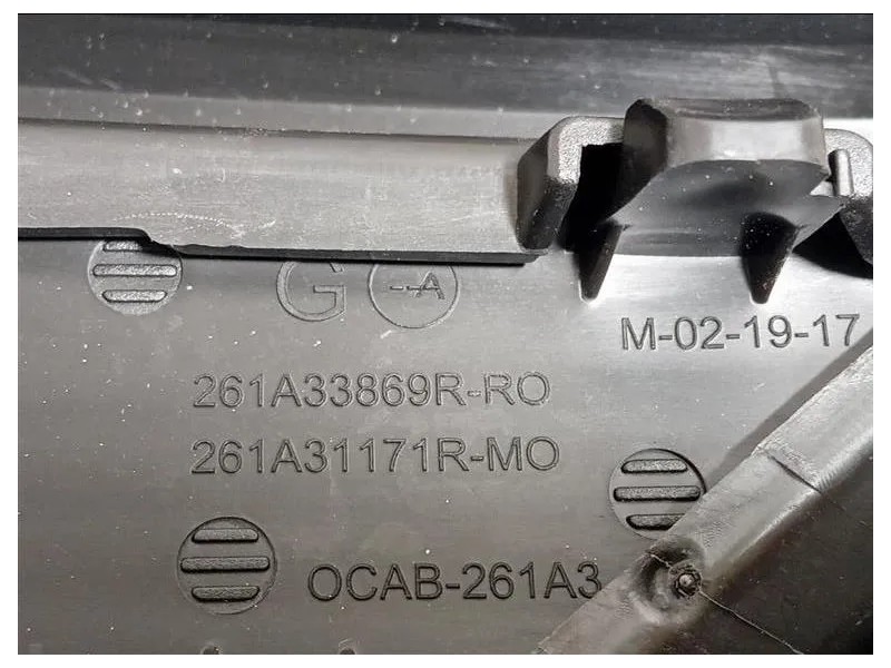 Cornice Fendinebbia SX 261524158R Dacia Sandero II 2016