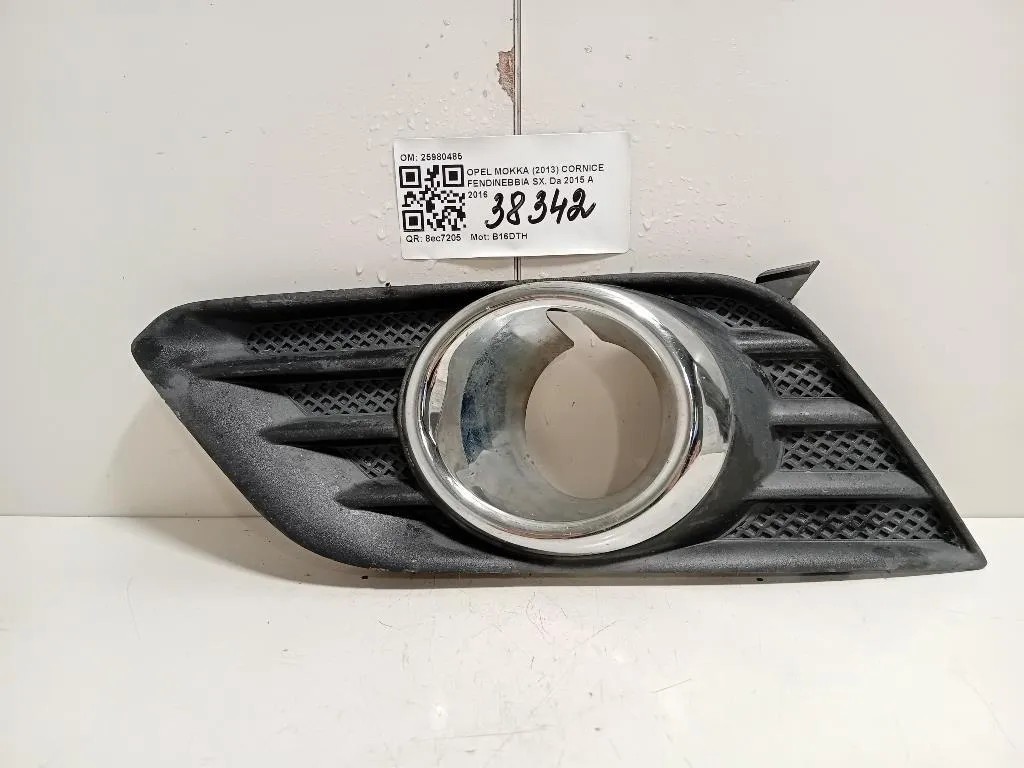 Cornice Fendinebbia SX 25980485 Opel Mokka 2013