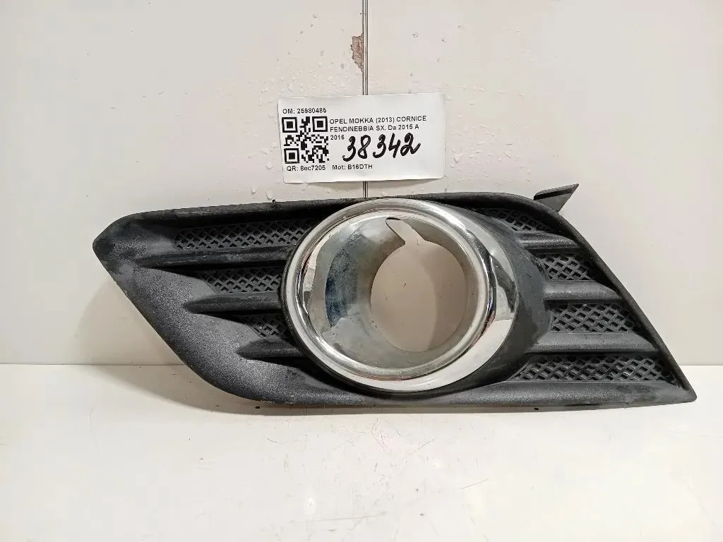 Cornice Fendinebbia SX 25980485 Opel Mokka 2013
