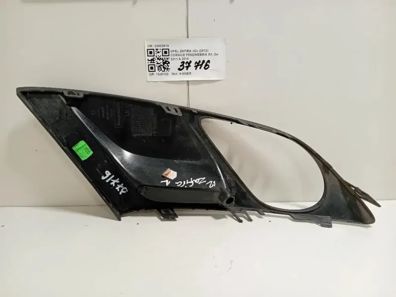 Cornice Fendinebbia SX 20802919 Opel Zafira C 2012
