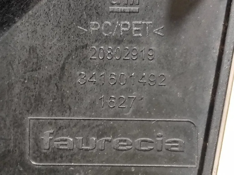 Cornice Fendinebbia SX 20802919 Opel Zafira C 2012