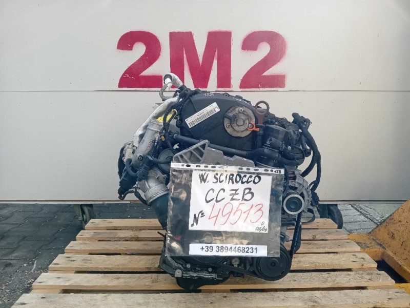 Motore Completo CCZB 211 CV 157 KW Volkswagen Scirocco III 2009