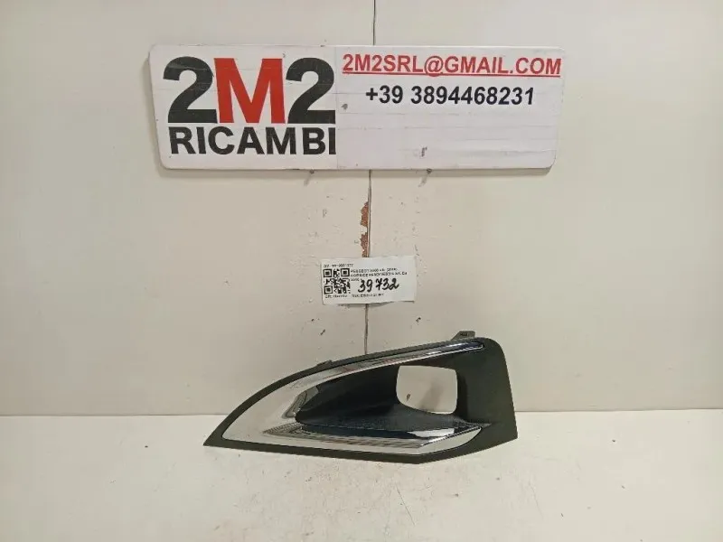 Cornice Fendinebbia SX 9810881377 Peugeot 3008 II 2016