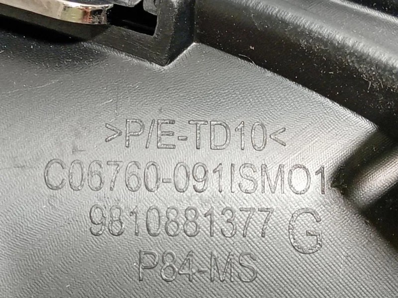 Cornice Fendinebbia SX 9810881377 Peugeot 3008 II 2016