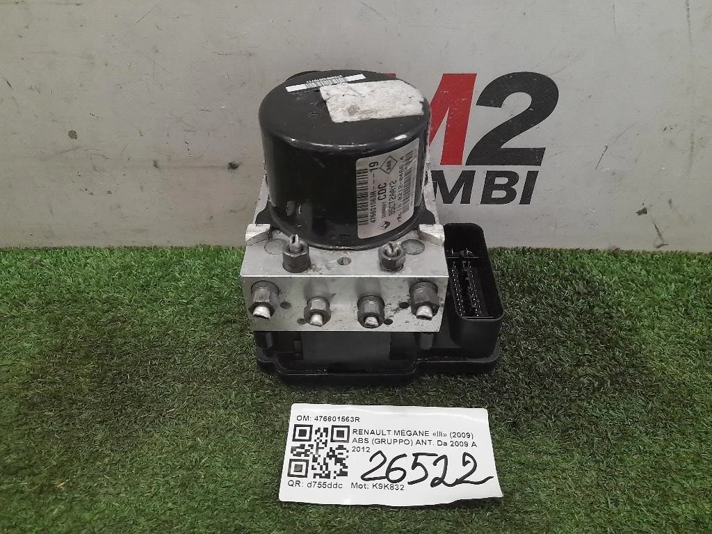 ABS Gruppo ANT 476601563R Renault Mégane III 2009