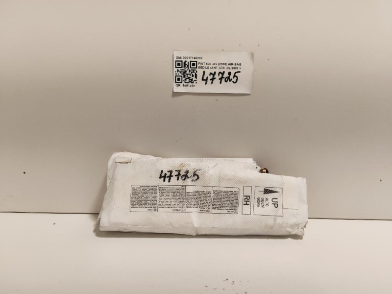 Air-bag Sedile ANT DX 00017148280 Fiat 500 II 2008