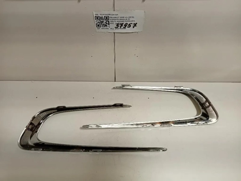 Cornice Griglia DI Ventilazione Paraurti ANT 1610144280 DX+SX Peugeot 2008 I 2016