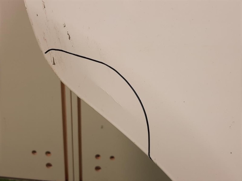 Porta POST DX 9812716680 Citroen C3 III 2016