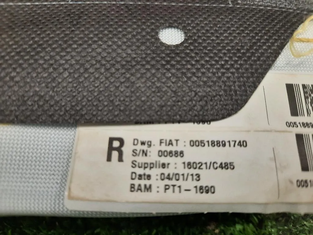 Air-bag Sedile ANT DX 51889174 Fiat 500L 2013