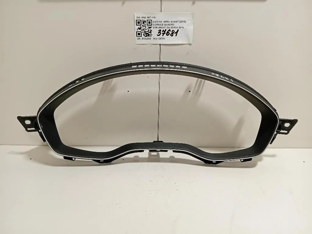 Cornice Quadro Strumenti 8W0 857 115 CORINCE Audi A4 8W5 Avant 2015