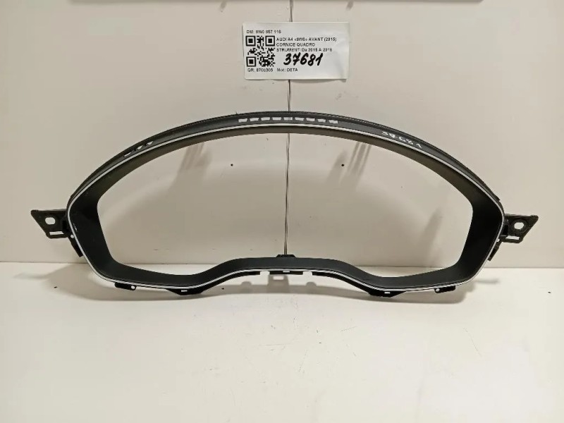 Cornice Quadro Strumenti 8W0 857 115 CORINCE Audi A4 8W5 Avant 2015