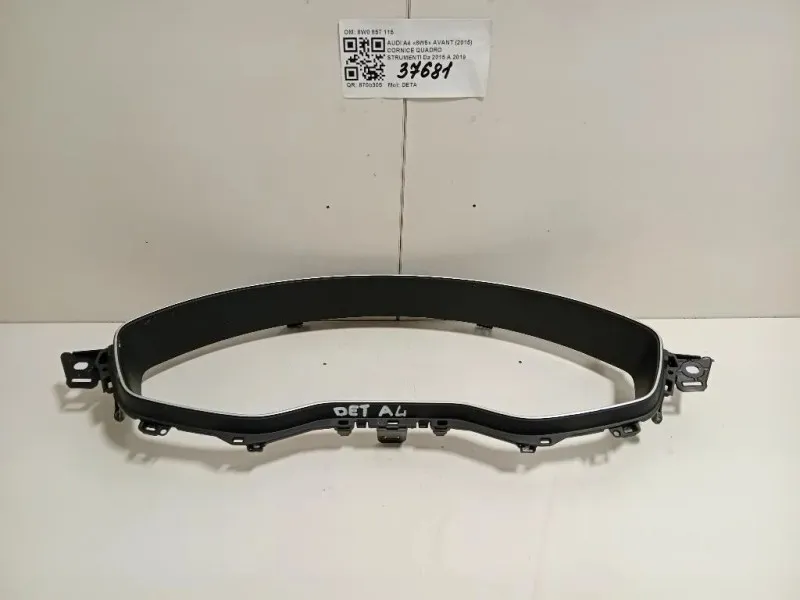Cornice Quadro Strumenti 8W0 857 115 CORINCE Audi A4 8W5 Avant 2015