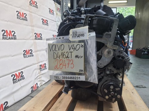 Motore Completo D4162T 114CV 84KW Volvo V40 II 2012