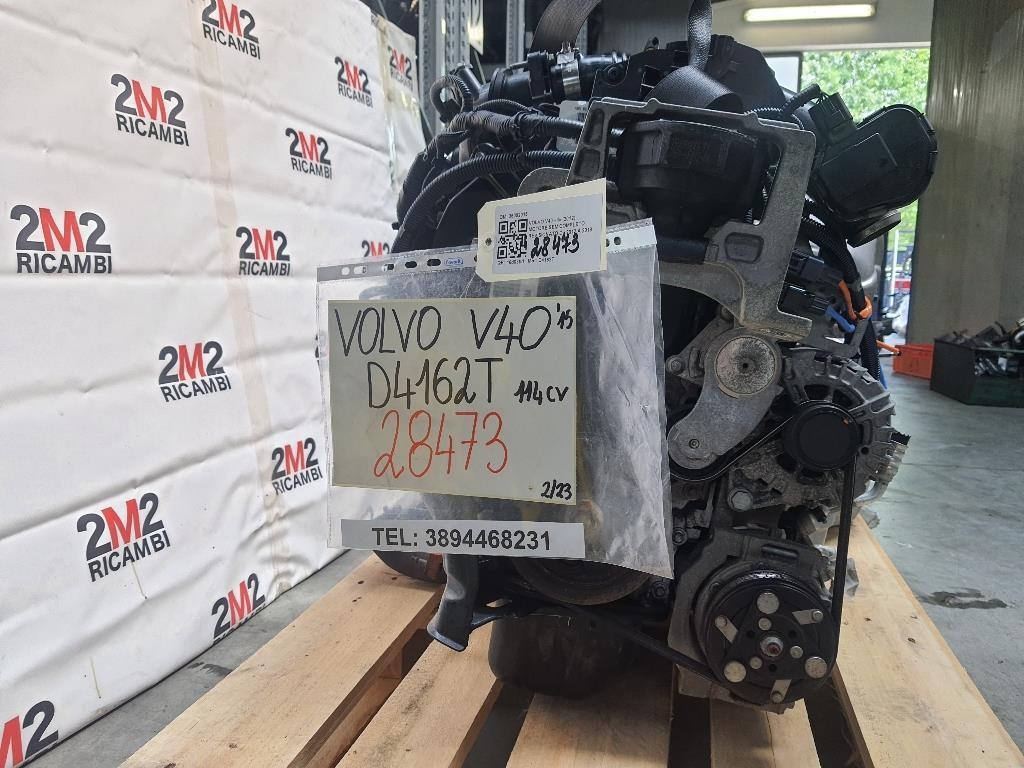 Motore Completo D4162T 114CV 84KW Volvo V40 II 2012