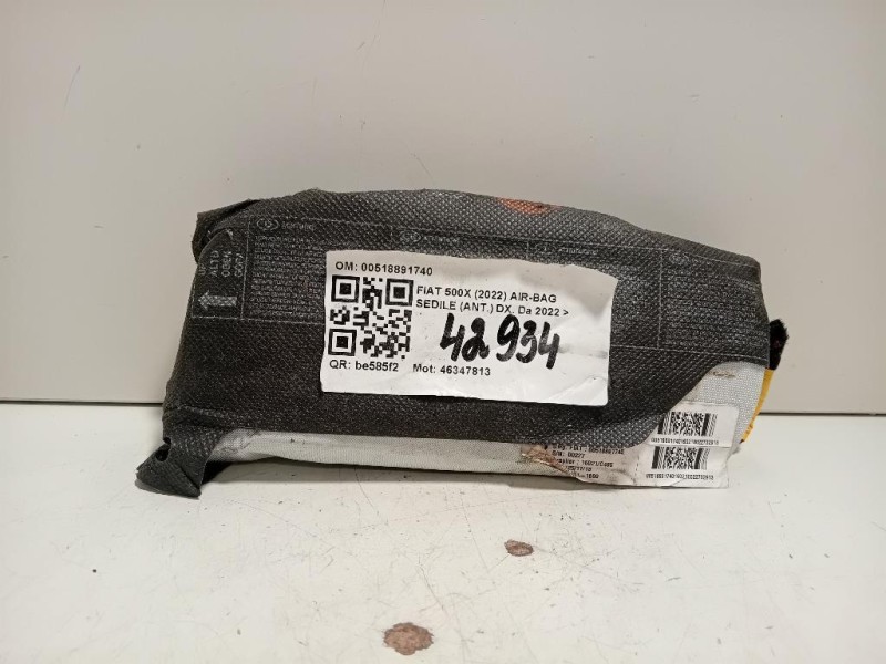 Air-bag Sedile ANT DX 00518891740 Fiat 500X 2022