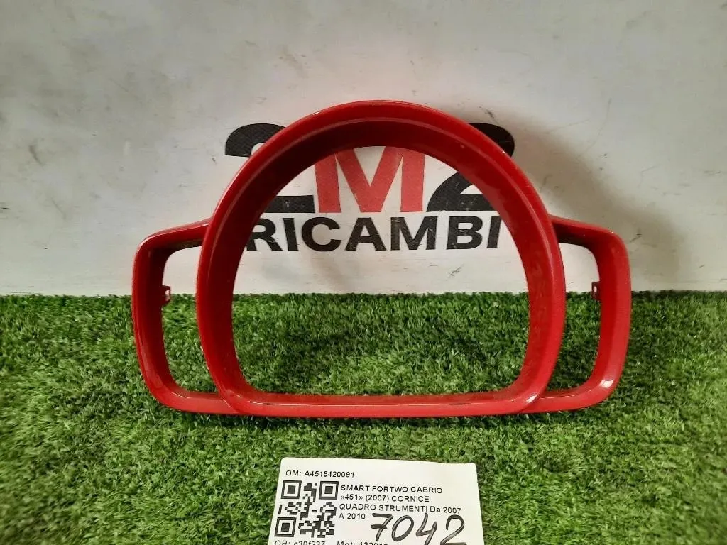 Cornice Quadro Strumenti A4515420091 COPERCHIO Smart Fortwo Cabrio 451 2007
