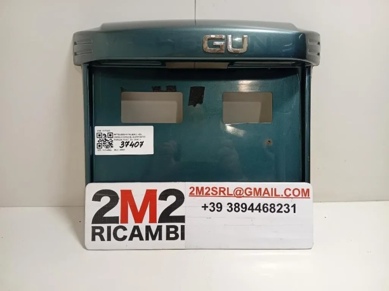 Cornice Supporto Targa POST 117363 Mitsubishi Pajero III 2000