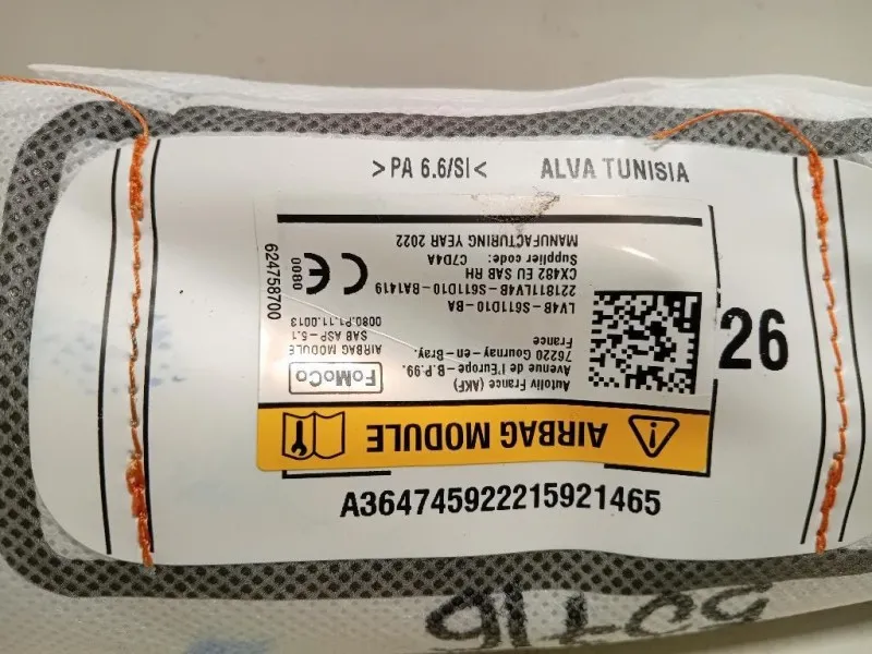 Air-bag Sedile ANT DX LV4B-S611D10-BA Ford KUGA III 2020