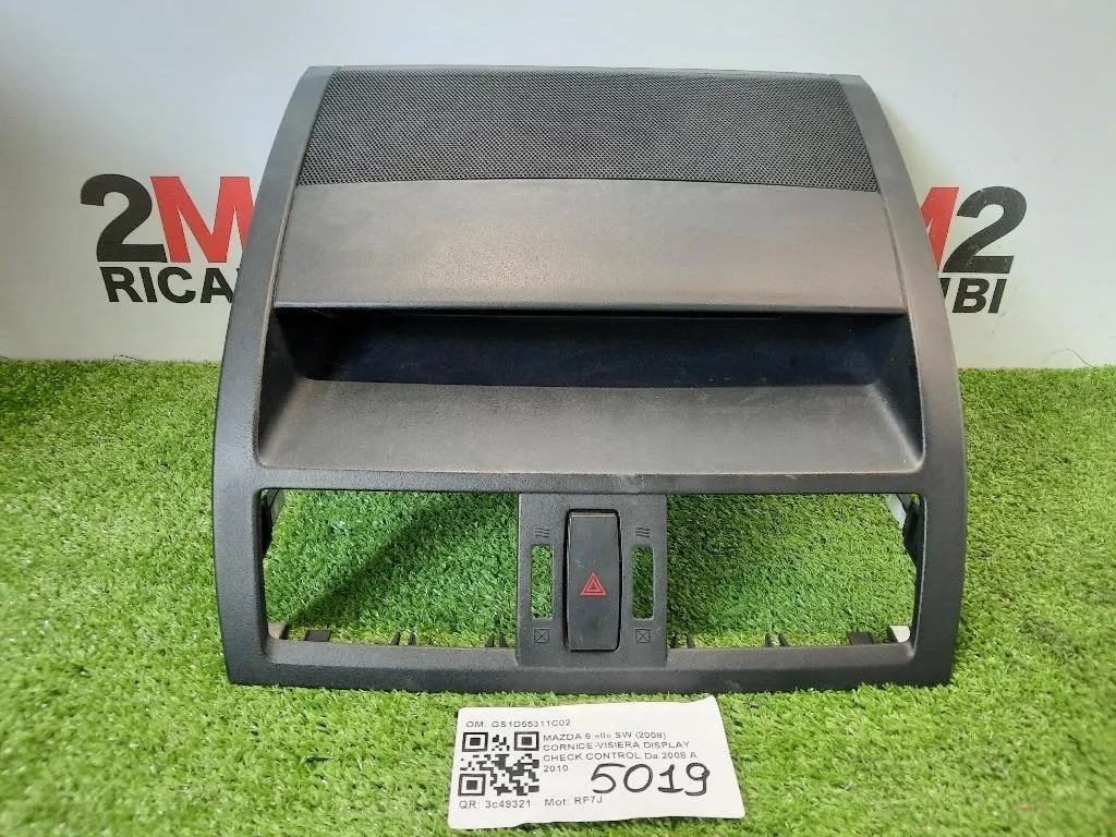 Cornice-visiera Display Check Control GS1D55311C02 Mazda 6 II SW 2008