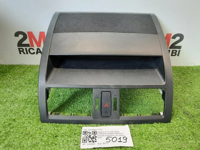 Cornice-visiera Display Check Control GS1D55311C02 Mazda 6 II SW 2008