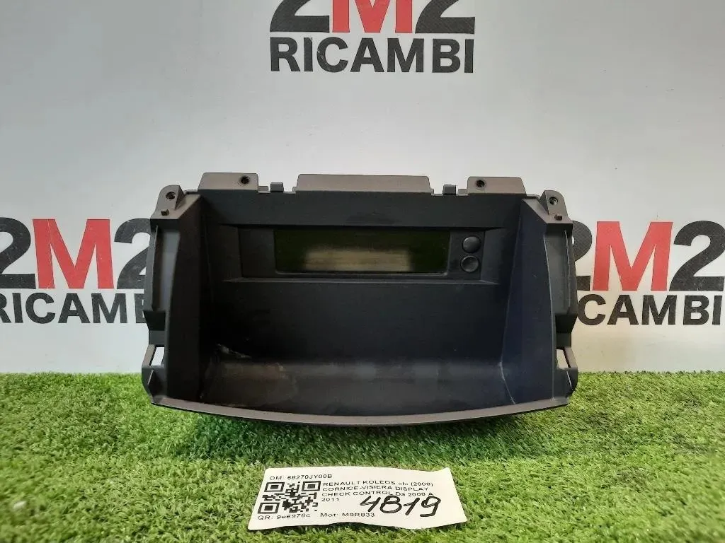 Cornice-visiera Display Check Control 68270JY00B CENTRALINA Renault Koleos I 2008