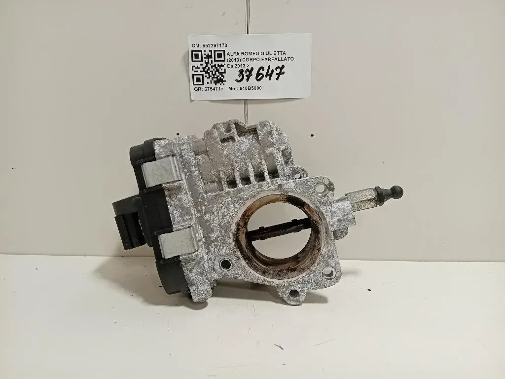 Corpo Farfallato 552297170 Alfa Romeo Giulietta 2013