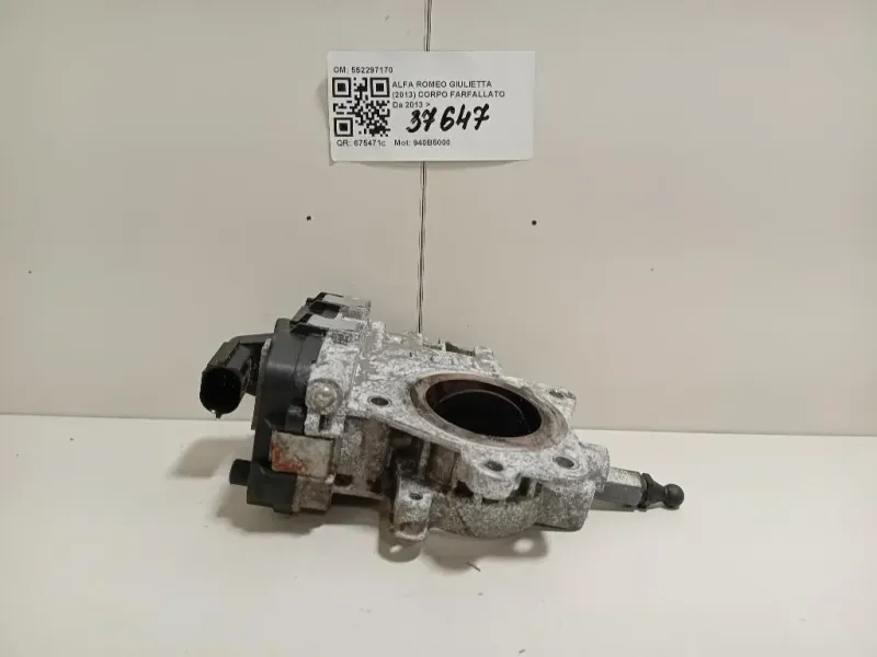 Corpo Farfallato 552297170 Alfa Romeo Giulietta 2013