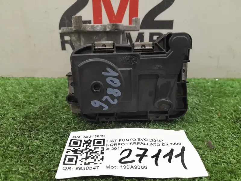 Corpo Farfallato 55213019 Fiat Punto EVO 2010