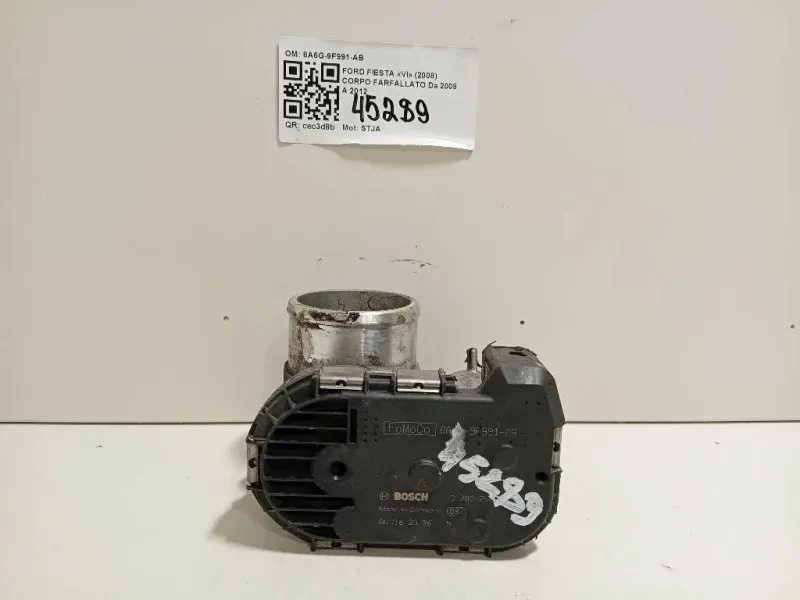 Corpo Farfallato 8A6G-9F991-AB Ford Fiesta VI 2008