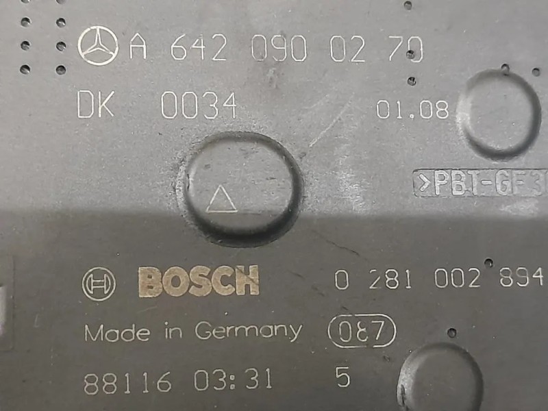 Corpo Farfallato A6420900270 Mercedes Classe S W221 2006