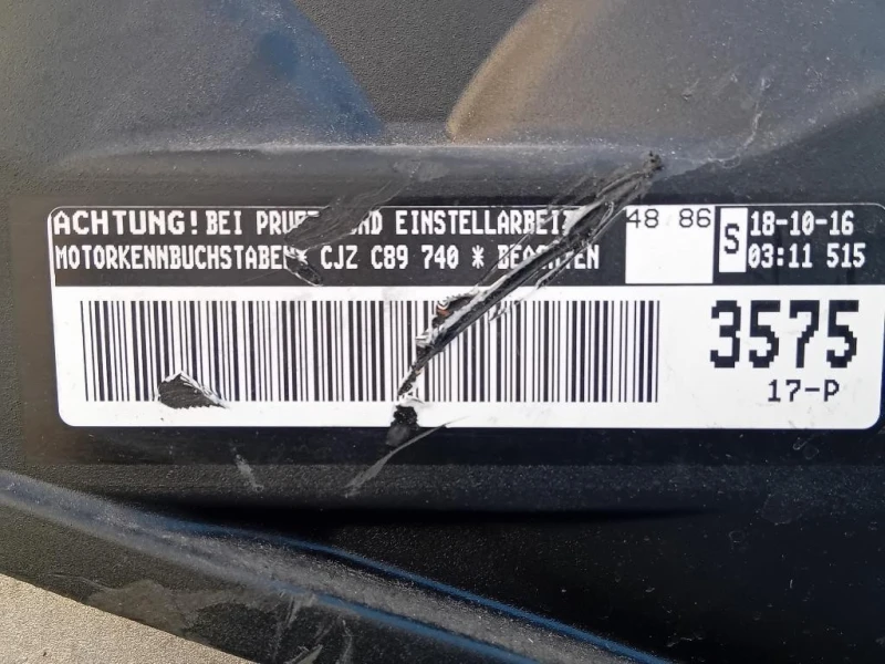 Motore Completo Revisionato CJZC 90 CV 66 KW Volkswagen POLO VI 2014