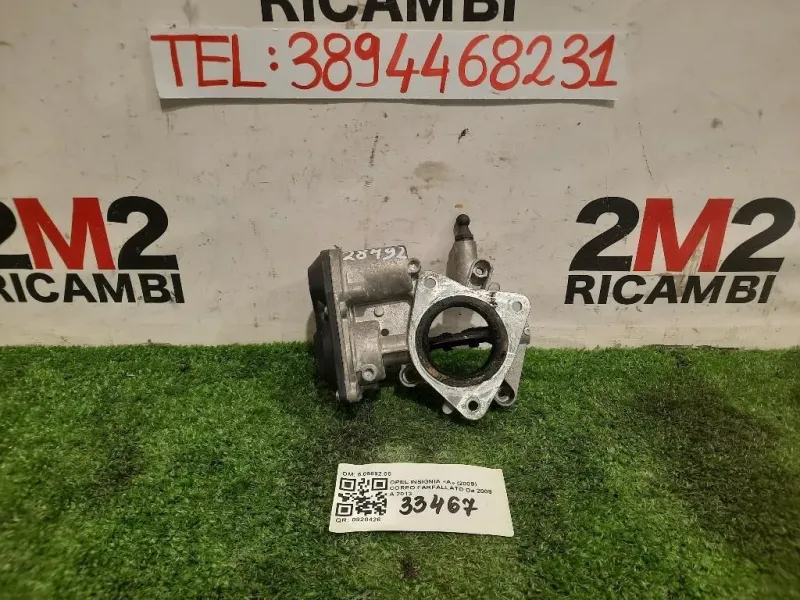 Corpo Farfallato 50569200 Opel Insignia A 2009