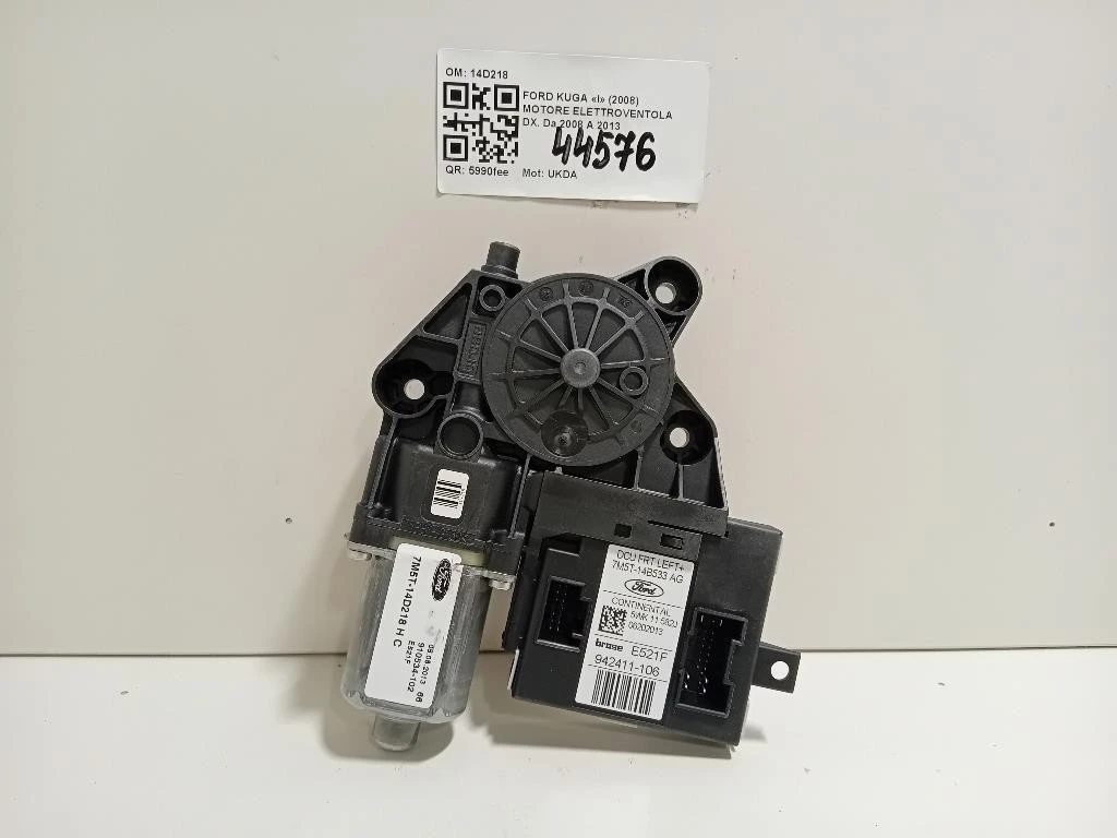 Motore Elettroventola DX 7M5T-14B533 AG Ford KUGA I 2008