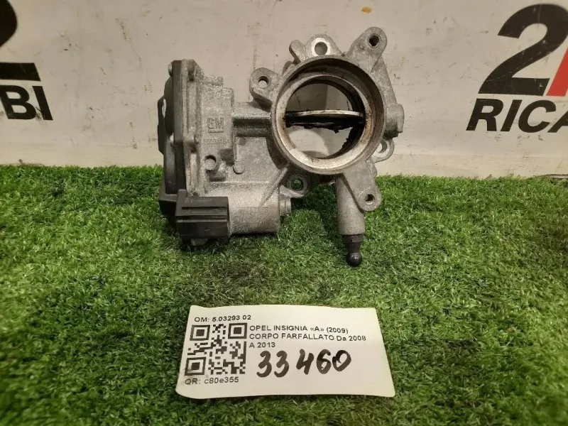 Corpo Farfallato 503293 02 Opel Insignia A 2009