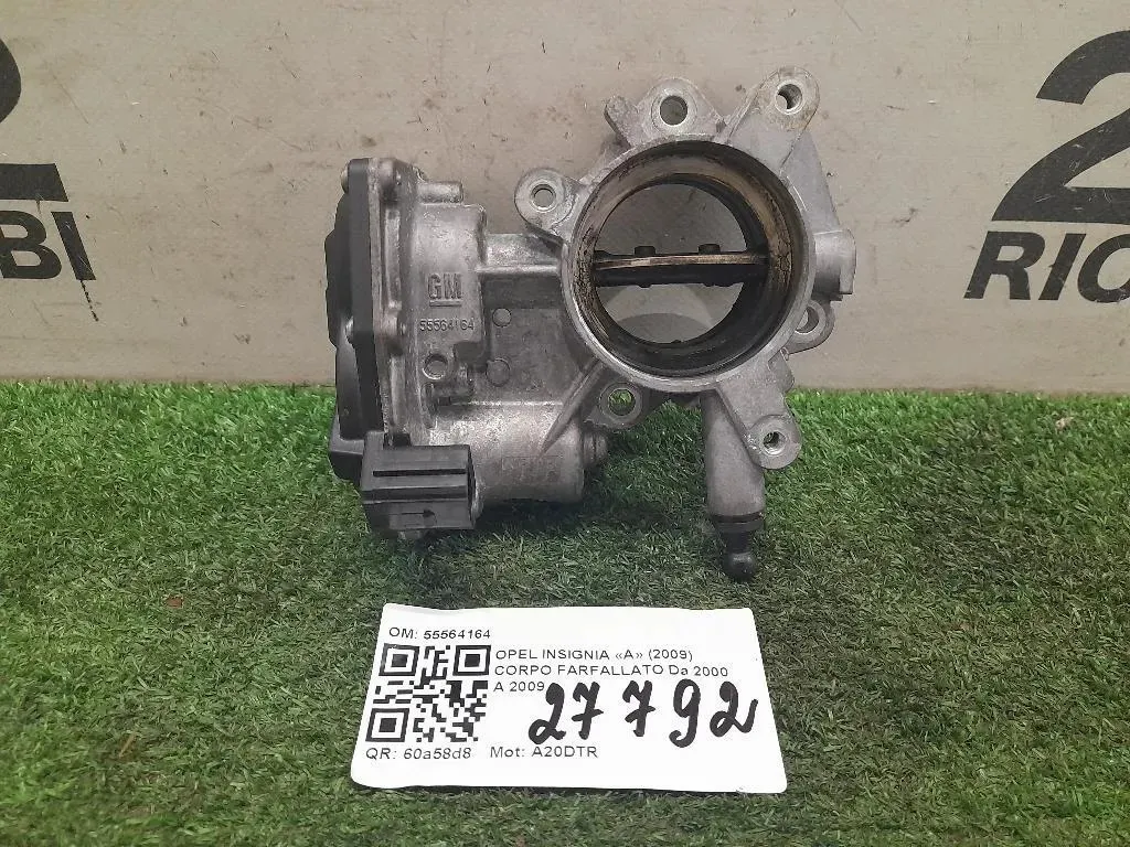 Corpo Farfallato 55564164 Opel Insignia A 2009