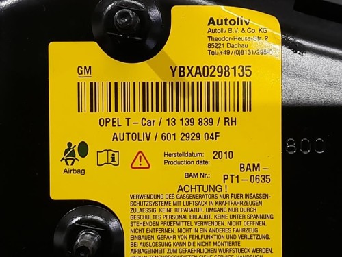 Air-bag Sedile ANT DX